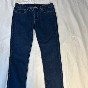 Levi's Womens Dark Wash Skinny Jeans Size W31/L30